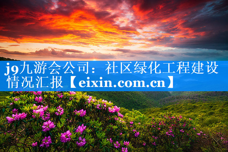 社區(qū)綠化工程建設(shè)情況匯報(bào)