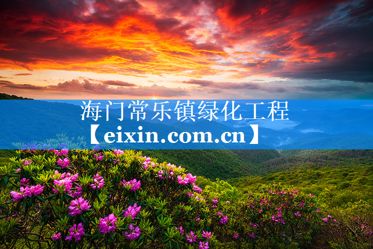 海門常樂鎮(zhèn)綠化工程