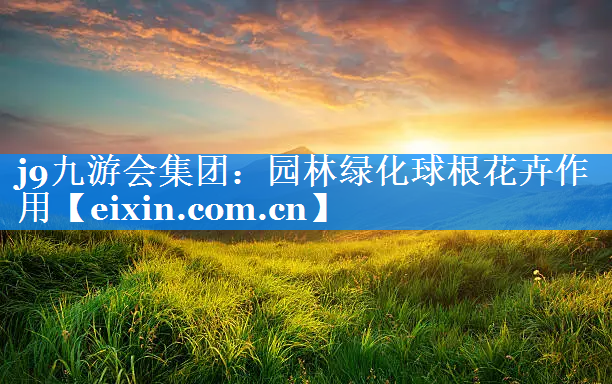 園林綠化球根花卉作用