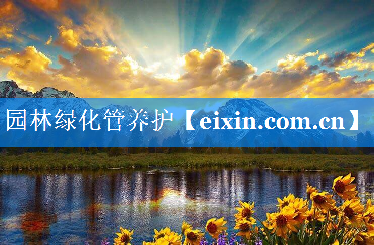 園林綠化管養(yǎng)護(hù)