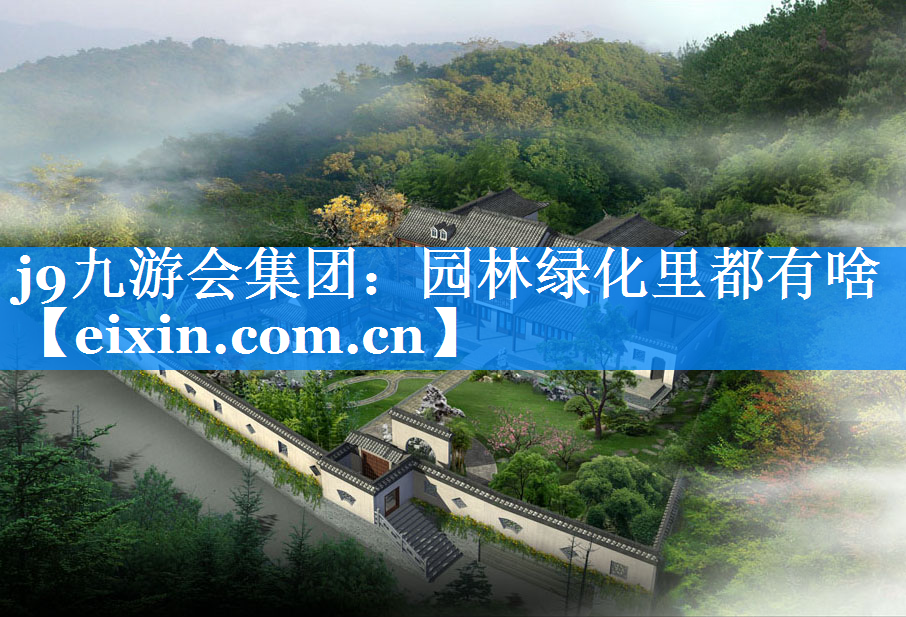 園林綠化里都有啥