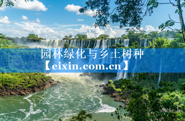 園林綠化與鄉(xiāng)土樹種