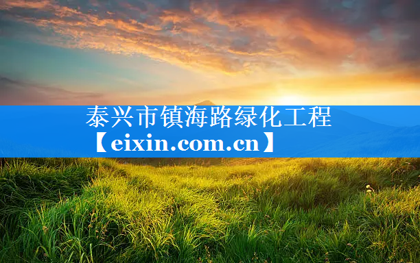 泰興市鎮(zhèn)海路綠化工程