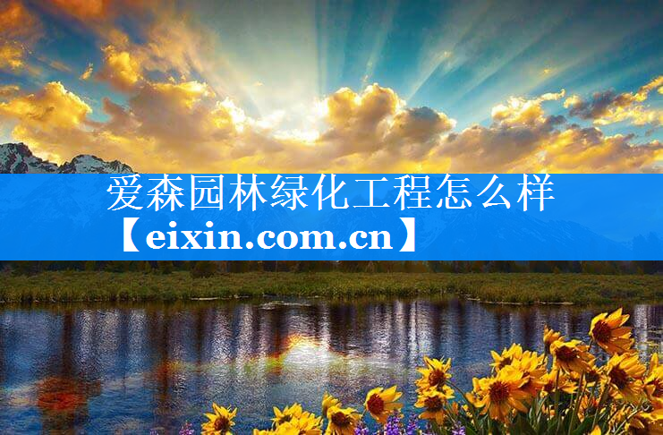 愛(ài)森園林綠化工程怎么樣