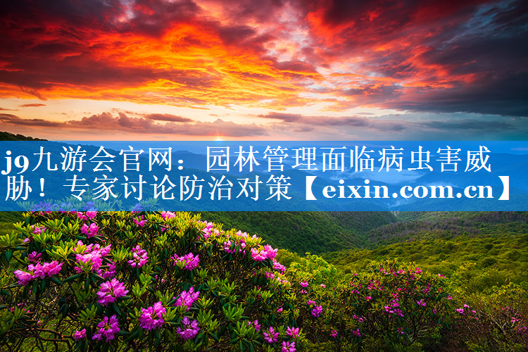 園林管理面臨病蟲害威脅！專家討論防治對(duì)策